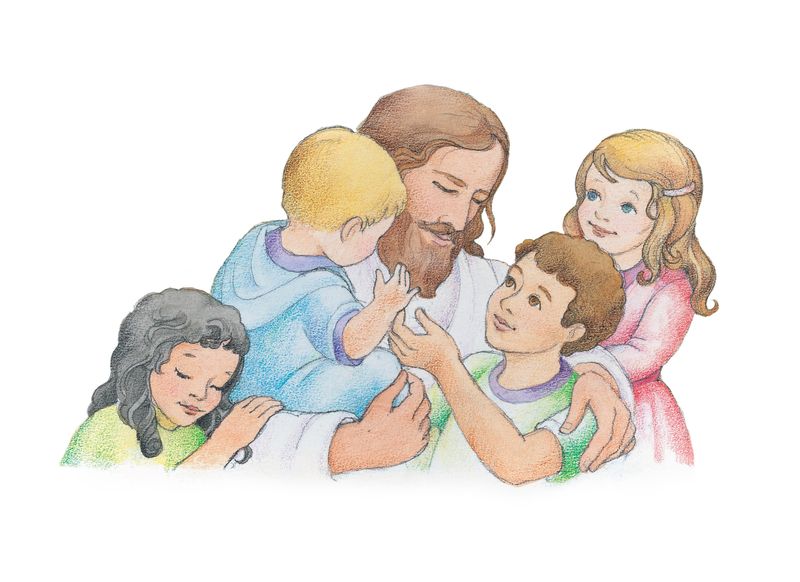 Jesus_holding_children_phyllis_luch